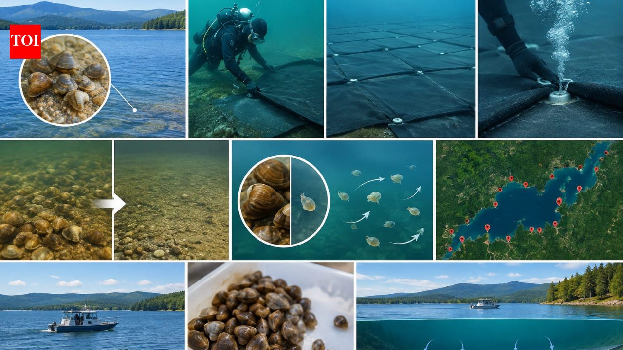 New York covered 5 acres of Lake George with 700 mats; 97% clams died, but later spread to 27 sites