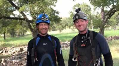 Meet John Moretti: The Texas palaeontologist who put on a wetsuit to search an underwater cave and found Ice Age animals beneath the water