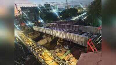 Railway works done, Sion ROB moves towards completion