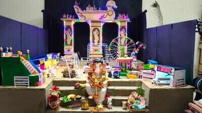 Ganesh Puja pandals turn spotlight on Bali Yatra