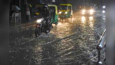 Heavy rain, gusty winds lash Bengaluru after prolonged dry spell