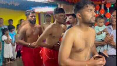 Kudne men keep Chaturthi Fugdi tradition alive
