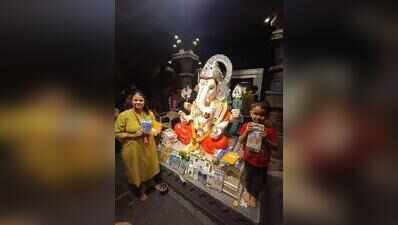Skip the flowers, bring a notebook and pen for Bappa: Pune’s Ganesh mandals embrace community initiatives