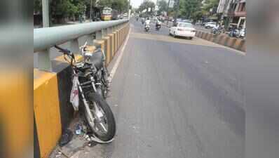Truck crushes biker near Anjali flyover