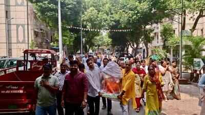 Dhols to darshan, Noida & Ghaziabad soak in Ganpati fervor