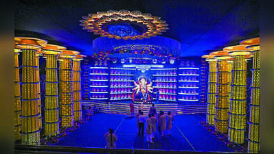 Bappa’s Blessings & Cosmic Science Experience, Bhende Layout Mandal Has It All