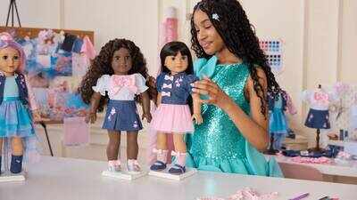 Meet Brooke Sumpter, the 11-year-old who learned to sew at 4 and has now become the first child to design an American Girl fashion collection