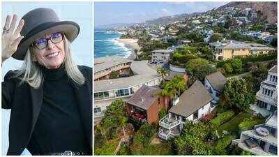Built in 1976, Diane Keaton bought her Laguna Beach home for $6.6 million in 2021, transformed and sold it for $7.9 million a year later; her final renovation project now hits market for $10.3 million