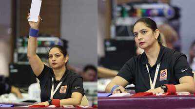 Seven months pregnant, she judged bouts. Now, history awaits Kirtisna at 2026 Asian Games