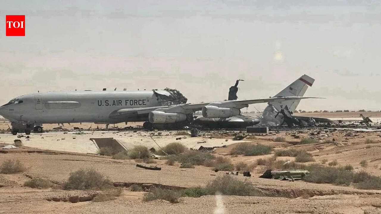 ‘Getting punched in the face’: Photos reveal aftermath of Iran strikes on US bases