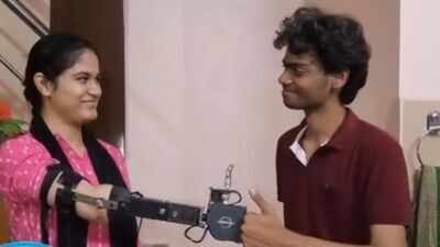 Meet Ansh Mishra: His friend lost her hand at six in an accident; 15 years later he built her an affordable bionic prosthetic hand