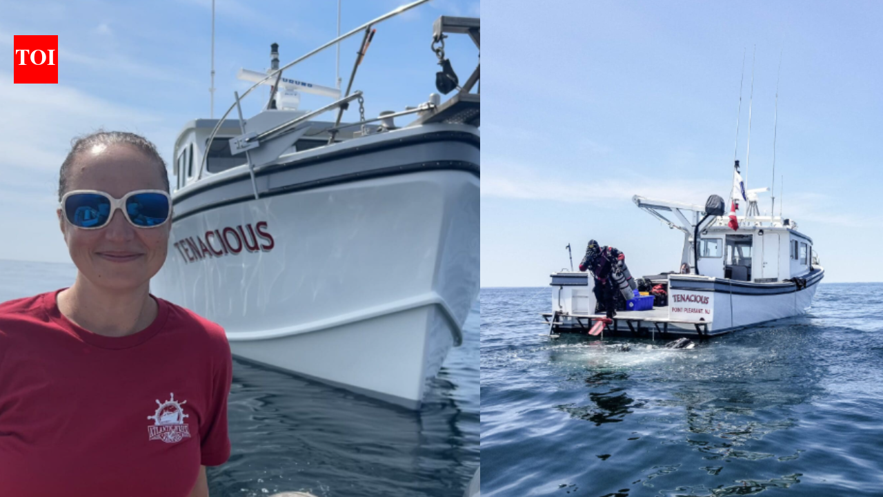 A NJ lawyer began shipwreck diving with her partner; after his death, she carried on