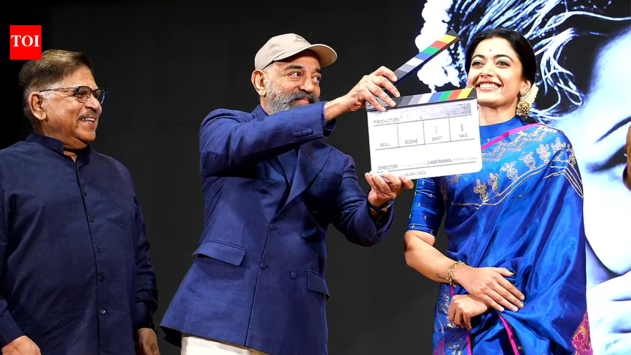 Rashmika Mandanna's MS Subbulakshmi biopic titled ‘M.S - A Legacy On Screen’; Kamal Haasan gives first clap