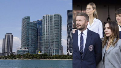 David and Victoria Beckham bought their Miami penthouse for $19.8 million; six years later it sold for $25 million
