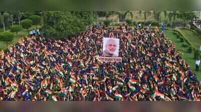 Blood given by first-time donors/voters, girls’ sports set Modi b’day party rolling