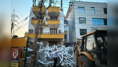 Stilt violations razed, shops sealed as drive resumes in 2 key Gurgaon colonies