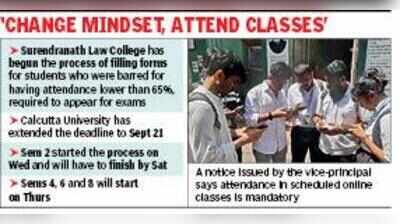 700 law college students get option of online classes to make up for attendance shortfall