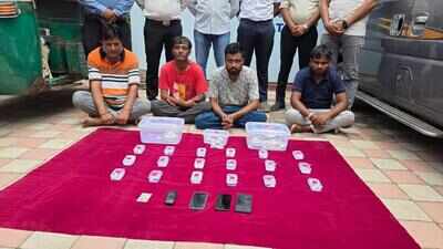 Four held for theft in 22 temples