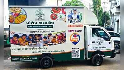 Food truck to give surplus food a second serving