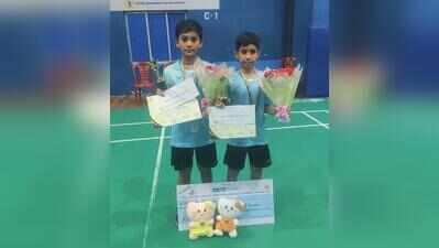 All India Sub Junior (Under-13) Ranking Badminton tournament: Rajasthan pair Rakshit Singh Mehra-Lokesh Gurjar wins U-13 boys doubles silver medal
