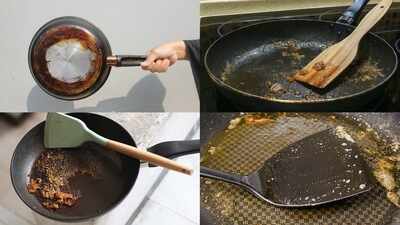 How to remove stubborn grease from the edges of a non-stick pan: Easy cleaning tricks to get rid of built-up grime
