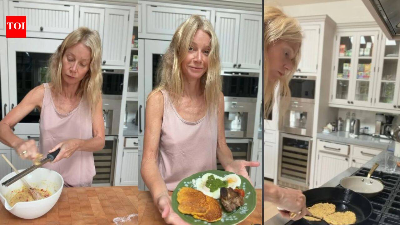 Besan ka chilla goes global: Iron Man star Gwyneth Paltrow gives India’s humble breakfast a Hollywood makeover; calls it, “savory Indian chilla pancakes” - The Times of India