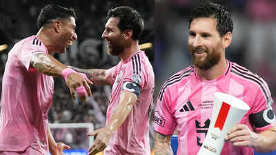 Watch: Lionel Messi wins 49th career trophy with 100th goal for Inter Miami