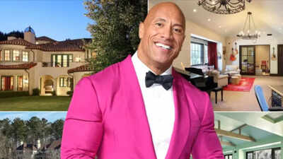 Dwayne “The Rock” Johnson’s $27.8 million Beverly Park mansion: Inside the WWE star’s resort-style mega-estate with pools, tennis court and recording studio