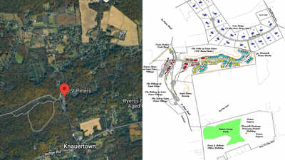 A 19th-century Pennsylvania mining village with 83 acres and 13 historic buildings is going to absolute auction; the property already has approvals for 121 new homes