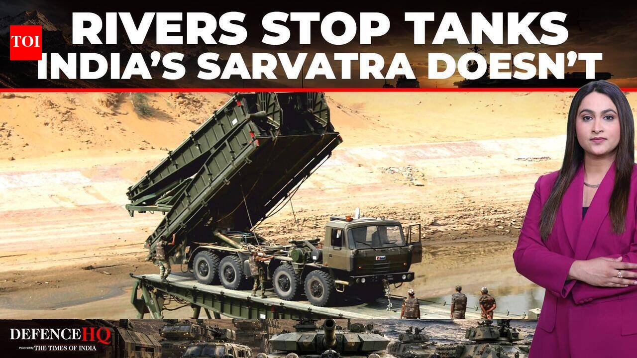How India’s Sarvatra Bridge Gets Tanks Across Rivers in 100 Minutes