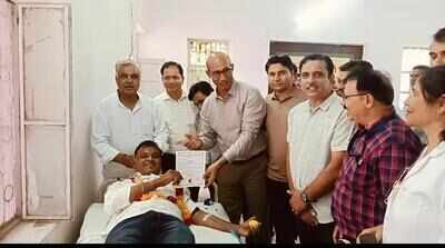 Bundi man donates blood for 80th time as drive kicks off