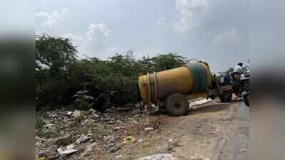 Garbage, debris, dust: Scenic Aravali road is now a hotbed of civic failure