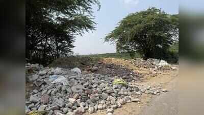 Garbage, debris, dust: Scenic Aravali road is now a hotbed of civic failure