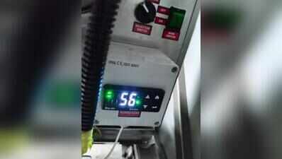 Dehumidifier fitted in e-loco for 3-month trial