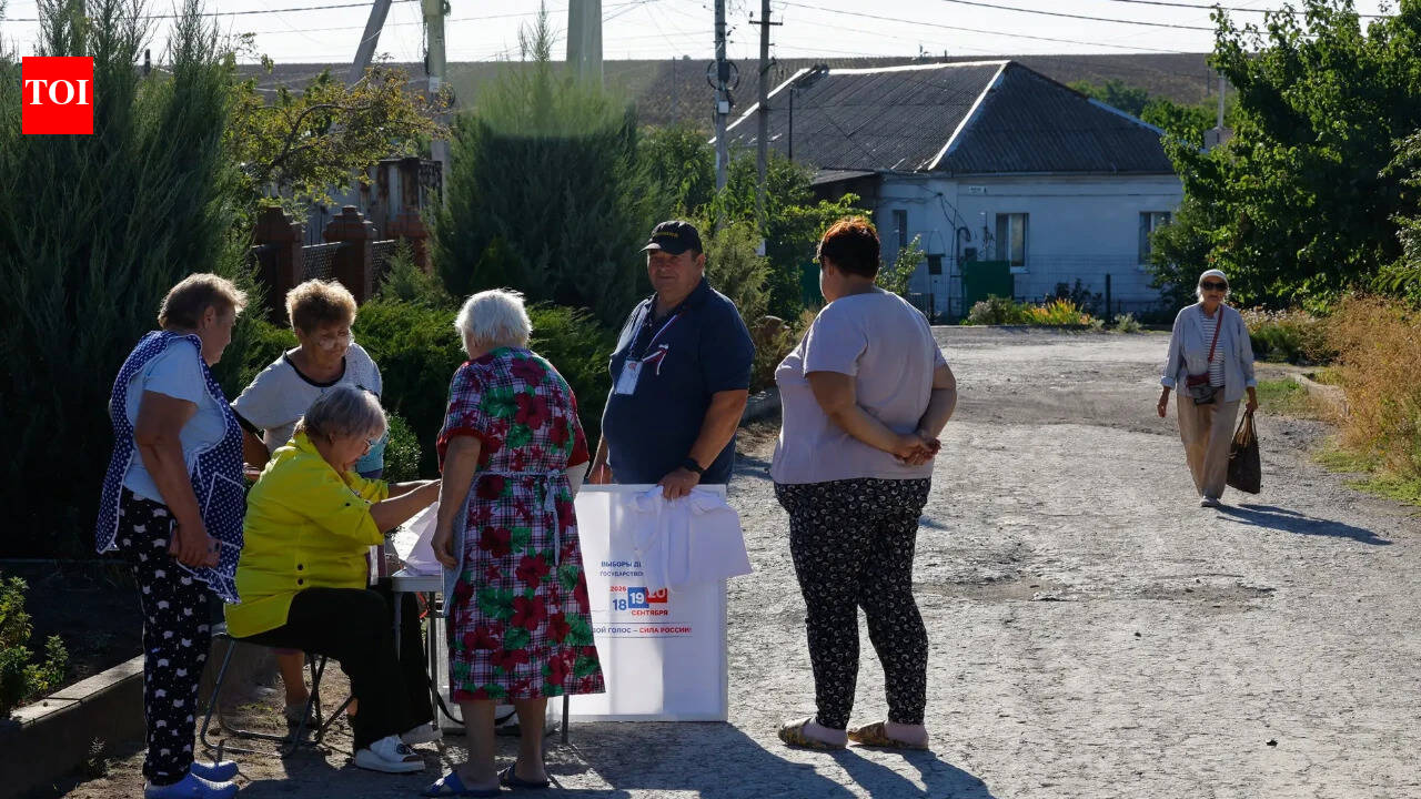 Russia kicks off voting in first parliamentary election since Ukraine war began