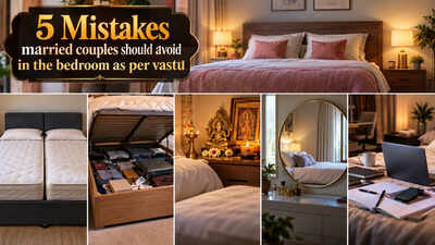 5 Mistakes married couples should avoid in the bedroom as per vastu