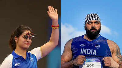 India’s flag bearers revealed: Manu Bhaker, Tajinderpal Singh Toor to lead contingent at Asian Games opening ceremony