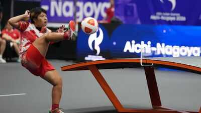 Asian Games: India's Quimcy Dsouza reaches Teqball semis, one win away from historic medal; mixed doubles pair eyes bronze