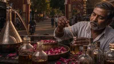 The Indian town that bottled the smell of rain: How Kannauj turned rose petals, copper stills and an ancient craft into a global fragrance legacy