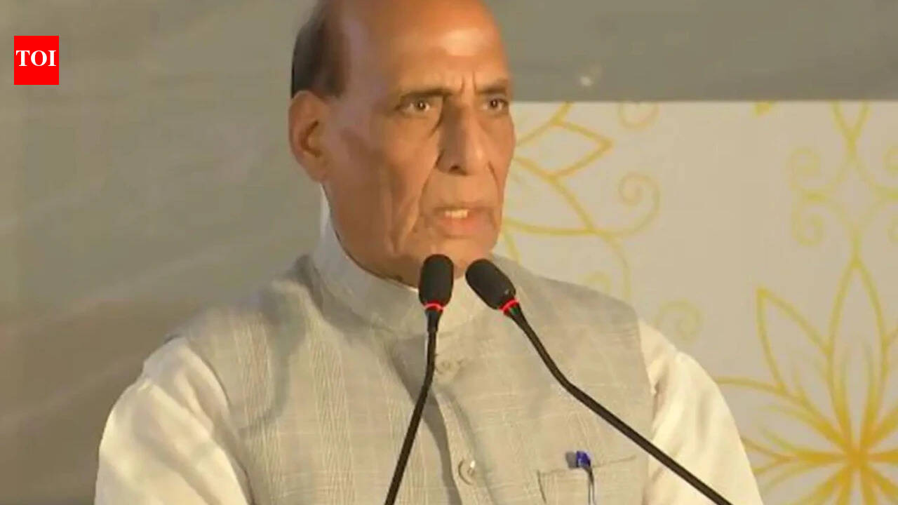 Rajnath hails HAL for delivering three indigenous aviation platforms from one stage, but also warns against delays in delivery