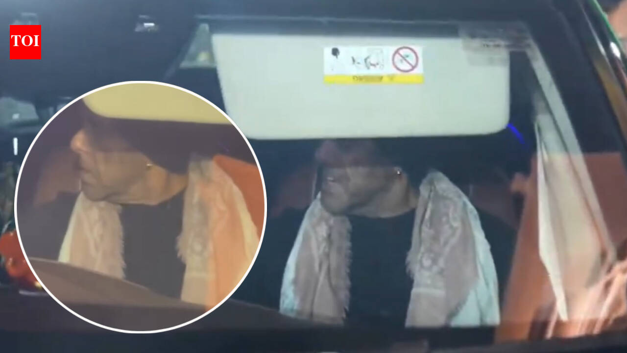 Salman Khan reprimands driver after fan’s foot reportedly gets caught under car during chaos due to Ganpati celebrations, netizens react - Watch VIRAL video