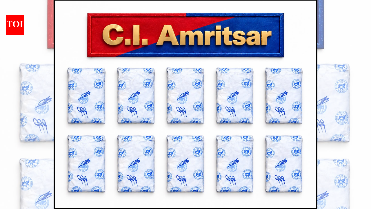 10kg heroin seized in Amritsar, key operative held in cross-border ...
