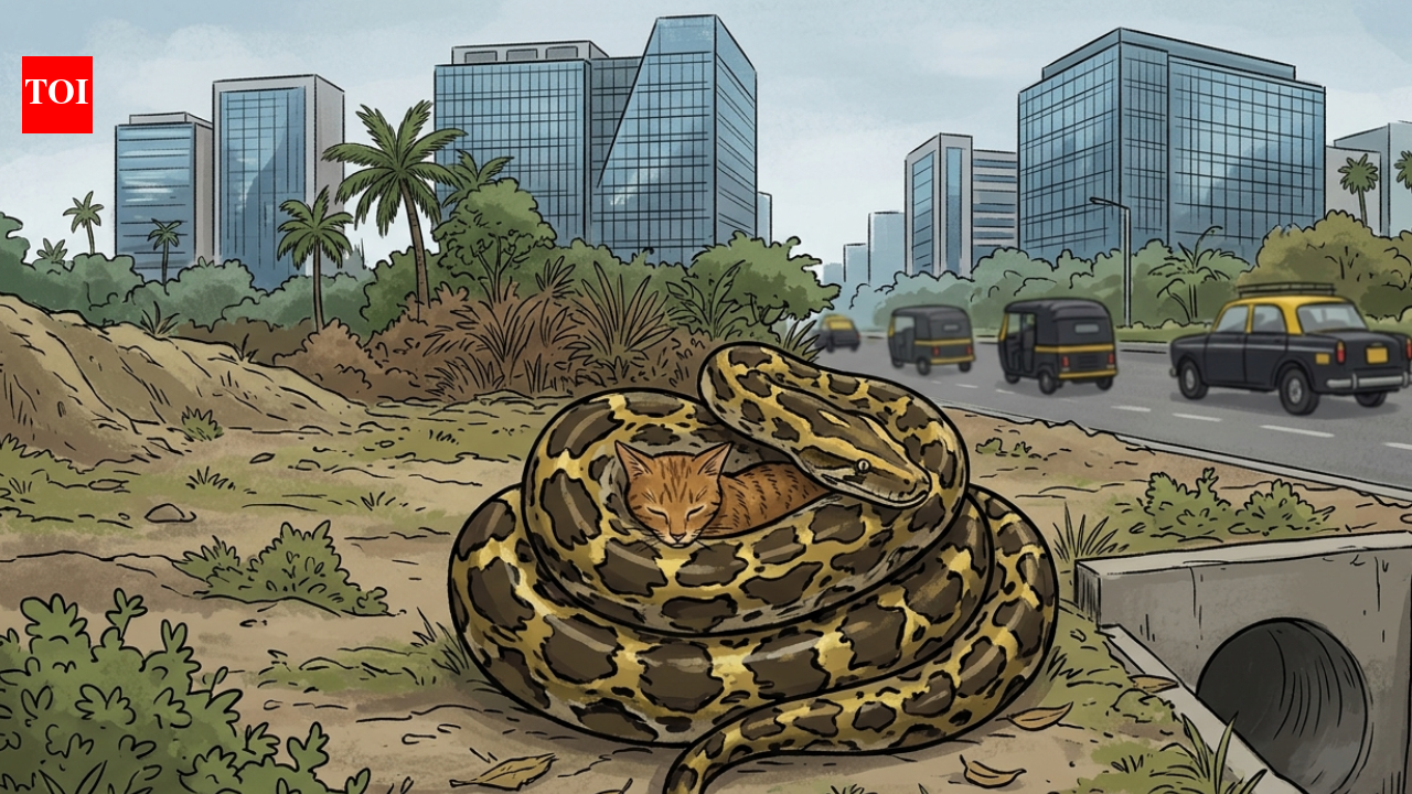 11-foot python kills cat near Mumbai’s BKC: Why Indian rock pythons ...