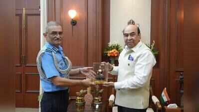 Air Marshal, guv discuss ways to strengthen civil-military ties
