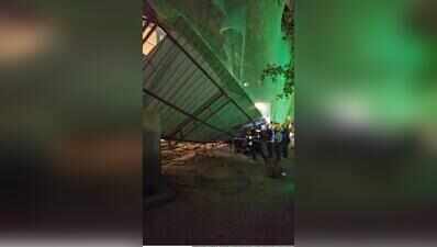 Two injured as metal shed collapses in Kondhwa