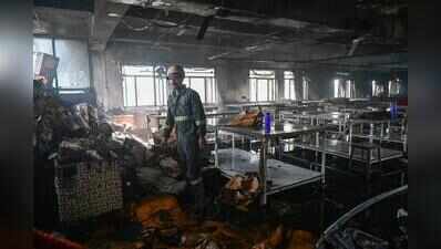 Factory on fire after AC short circuit