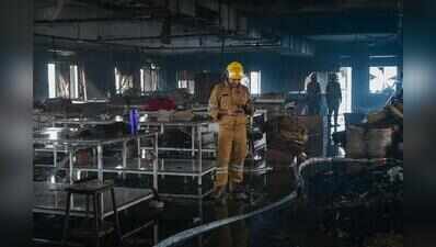 Factory on fire after AC short circuit