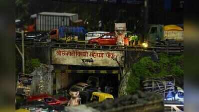 IT professional recreates Punawale’s traffic woes through Ganapati decoration after losing mom as ambulance gets stuck in jam
