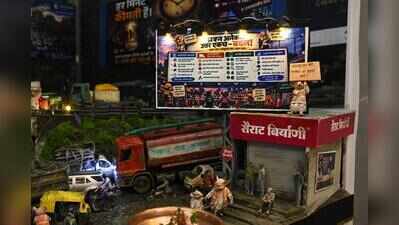 IT professional recreates Punawale’s traffic woes through Ganapati decoration after losing mom as ambulance gets stuck in jam