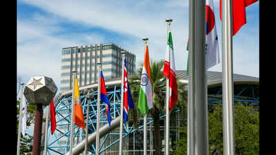 Why was the Asian Games 2026 flag-hoisting ceremony delayed?